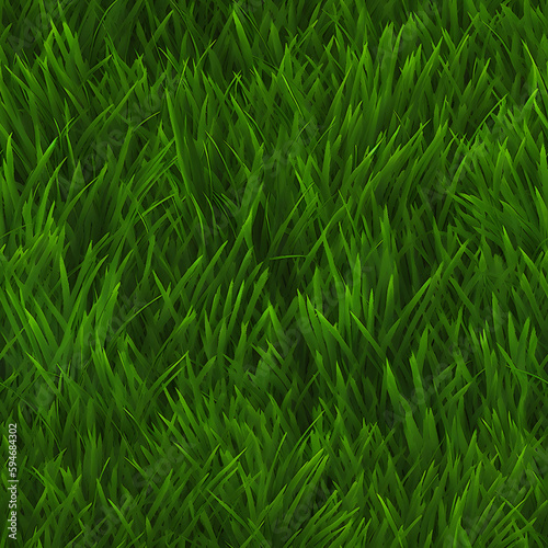 green grass texture, repeatable, seamless pattern in the morning 