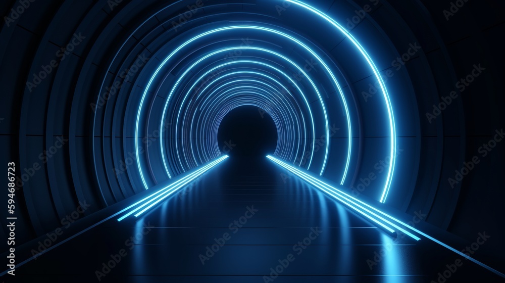 Fiber Optic Wonder: Striking Optic Fiber Tunnel Fiber Optic Wonder: Striking Optic Fiber Tunnel