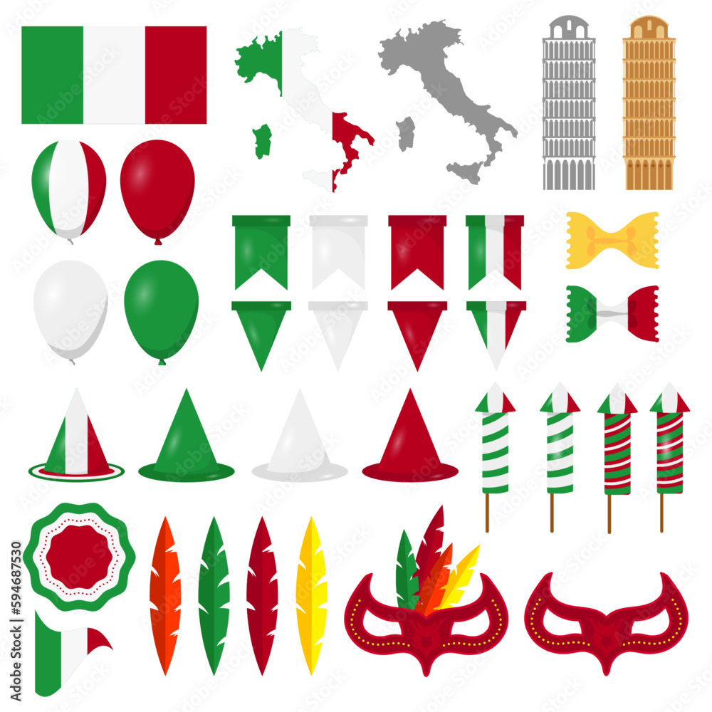 Festa Della Repubblica Italiana, 2 Giungno, Italy republic day 2 June, Italy national flag. Vector Celebration background Festa Della Repubblica Italiana, 2 Giungno, Italy republic day 2 June, Italy national flag. Vector Celebration background