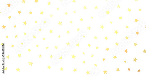 Stars - Festive christmas card. Isolated illustration white background. - © vegefox.com