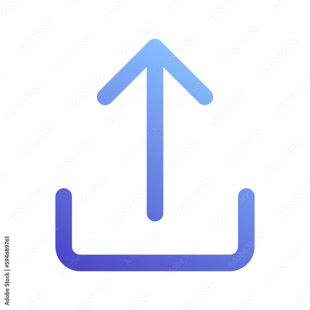 file upload gradient icon file upload gradient icon