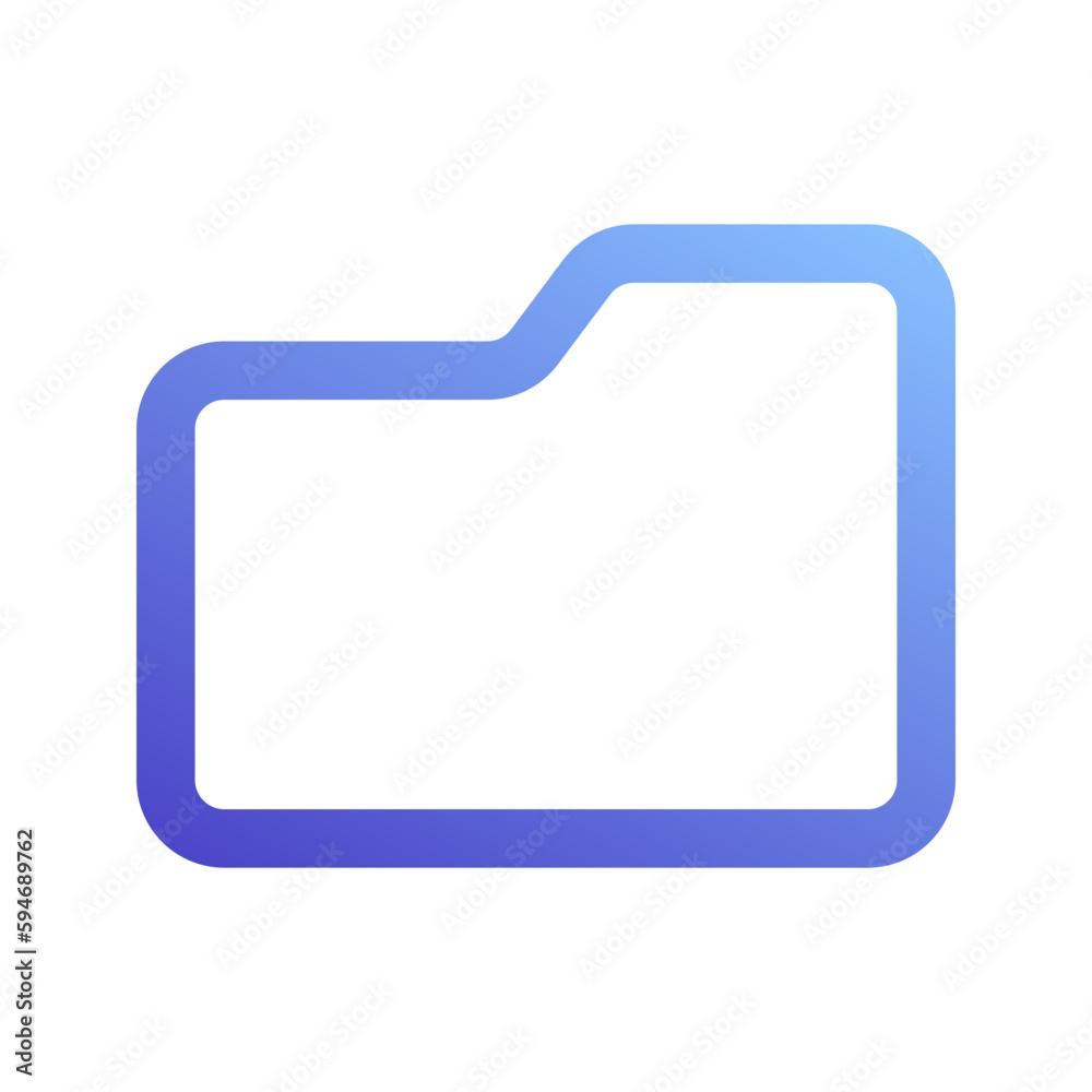 folder gradient icon folder gradient icon