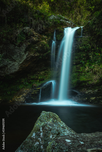 waterfall in the city of Santo Antonio do Itamb    State of Minas Gerais  Brazil