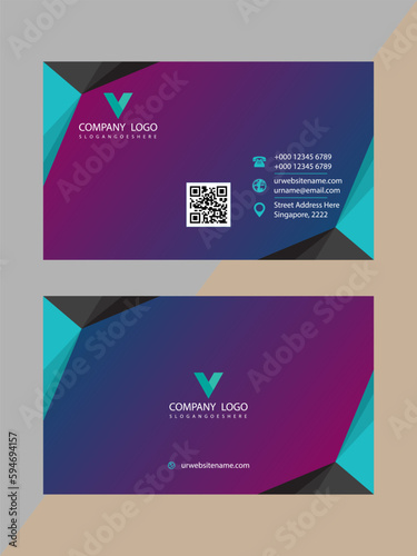 modern business card template