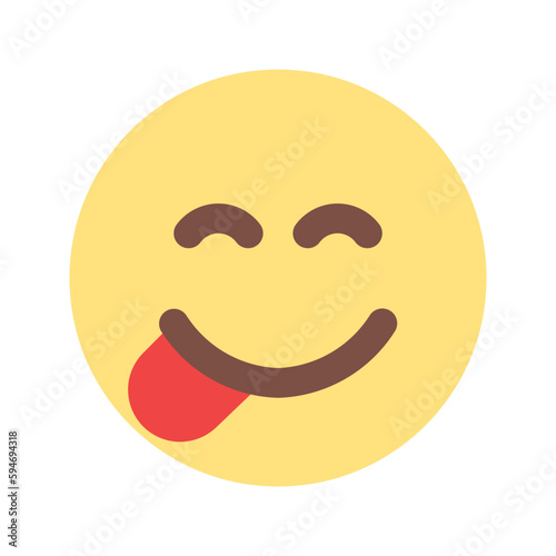 yummy flat icon