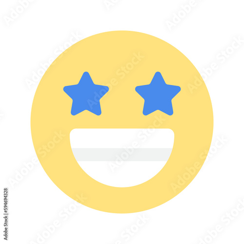 superstar flat icon