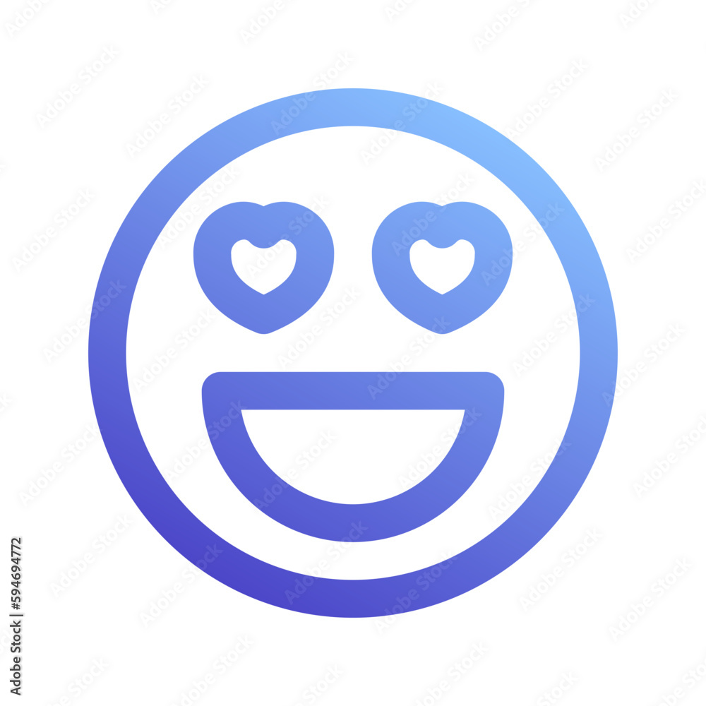 in love gradient icon in love gradient icon