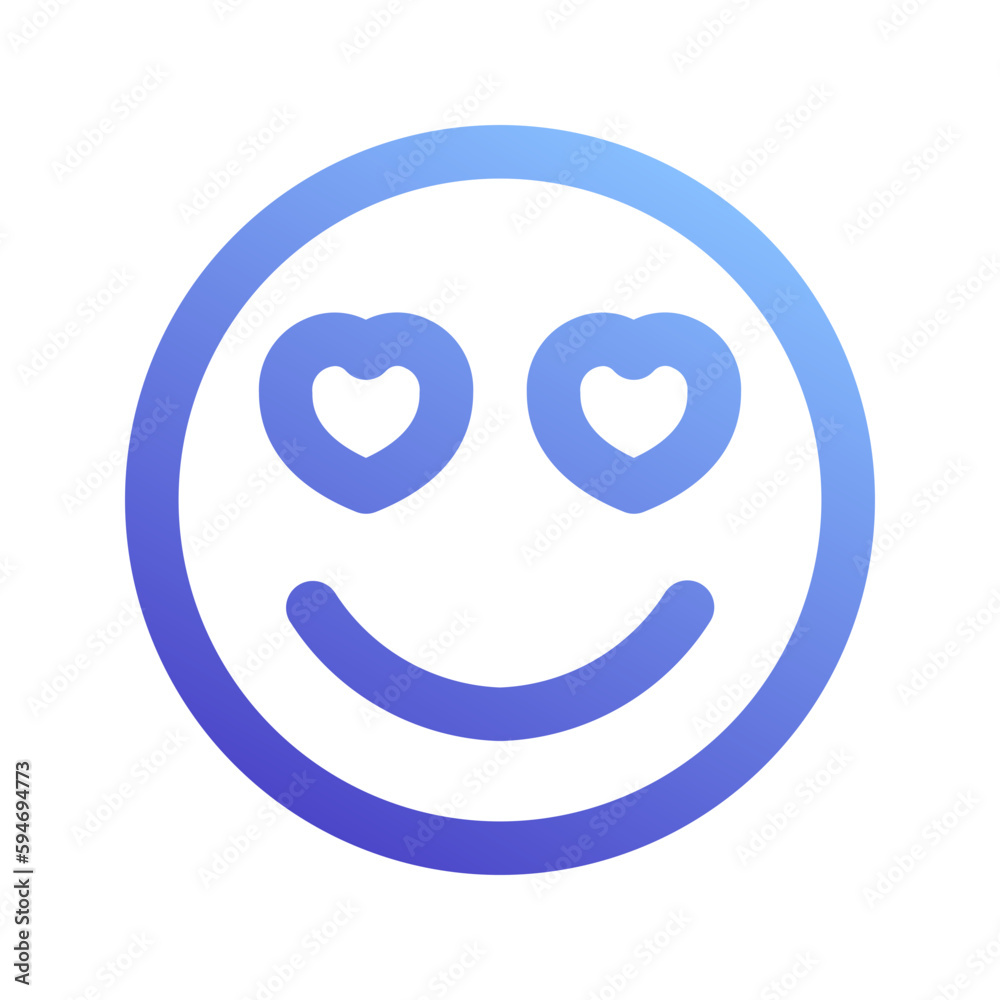 in love gradient icon in love gradient icon