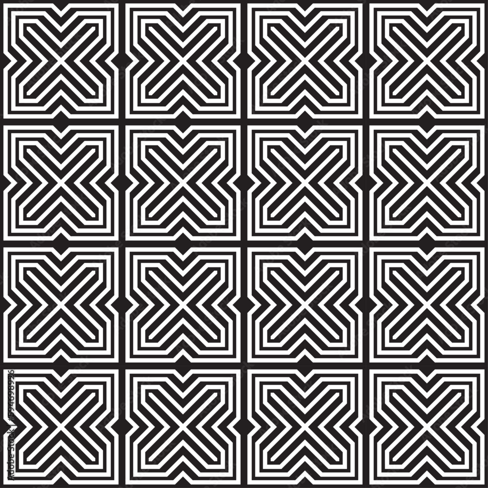 Vector seamless models. Modern stylish texture. Composition from regularly repeating geometrical element. Monochrome, simple. Vector illustrations. Vector seamless models. Modern stylish texture. Composition from regularly repeating geometrical element. Monochrome, simple. Vector illustrations.