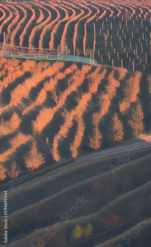 view of landscape made using Generative AI Technology.