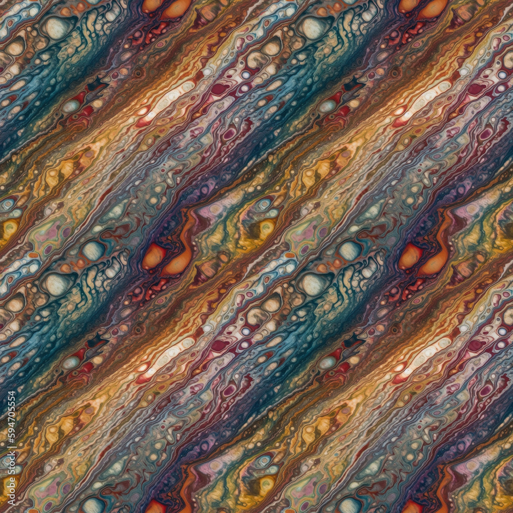 Rainbow colored gas giant atmosphere background with slow colorful blending flow mixing together. AI generative illustration. Rainbow colored gas giant atmosphere background with slow colorful blending flow mixing together. AI generative illustration.