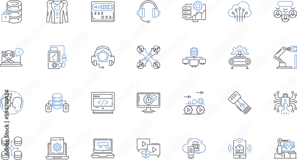 Machinery line icons collection. Automation, Assembly, Conveyor, Cutter, Drill, Engine, Equipment vector and linear illustration. Factory,Gearbox,Generator outline signs set Machinery line icons collection. Automation, Assembly, Conveyor, Cutter, Drill, Engine, Equipment vector and linear illustration. Factory,Gearbox,Generator outline signs set