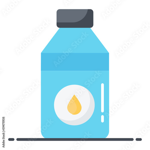 Distilled Water Flat Icon