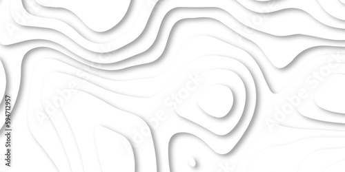 Pattern with lines and dots The stylized height of the topographic map contour in lines and contours isolated on transparent. Black and white topography contour lines map isolated on white background.