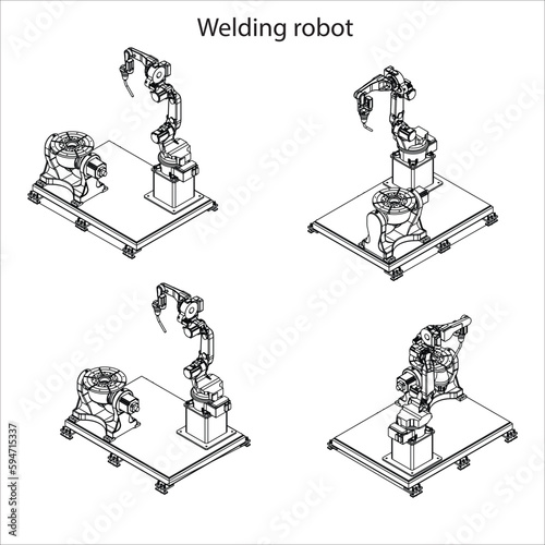 Welding, Robot, System, Welding robot, CAD files, welding machine, engineering, industrial, Automation, 4.0 technology, Industry 4.0, manufacture, AI