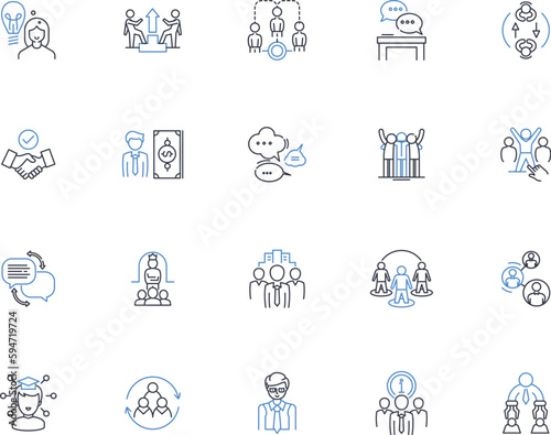 Nurturing line icons collection. Caring, Patience, Compassion, Nourishment, Encouragement, Support, Love vector and linear illustration. Kindness,Understanding,Development outline signs set