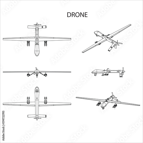 Drone, Robot, System, CAD files, machine, engineering, industrial, Automation, 4.0 technology, Industry 4.0, manufacture, AI