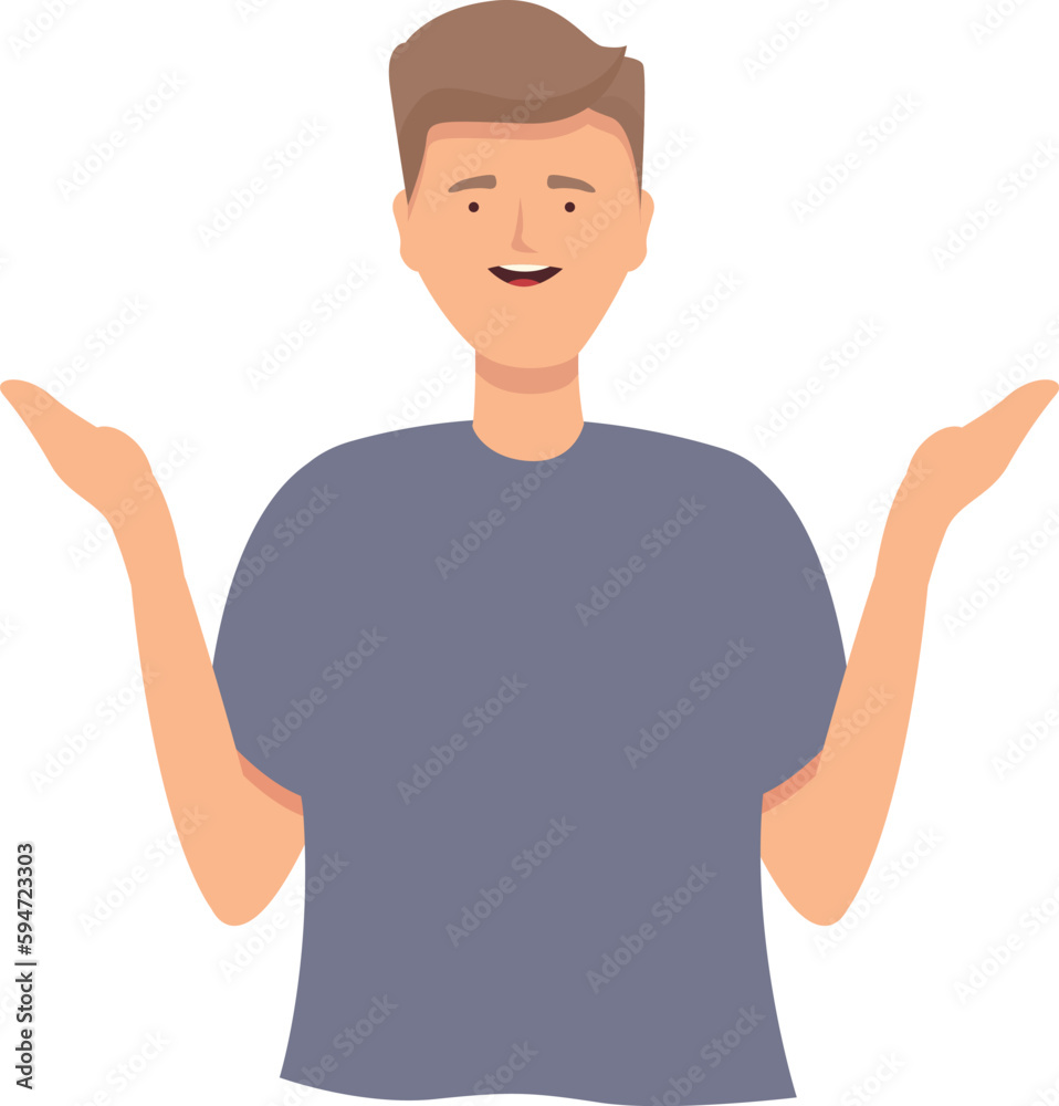 Why you do icon cartoon vector. People talk. Young person Why you do icon cartoon vector. People talk. Young person