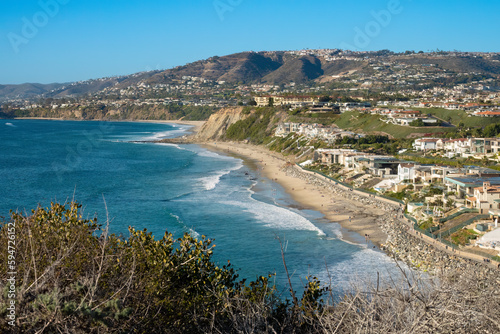 Magnificent views of Dana Point Harbor and Capistrano beach from the lokkout and the Headlands Conservation Area Trail.