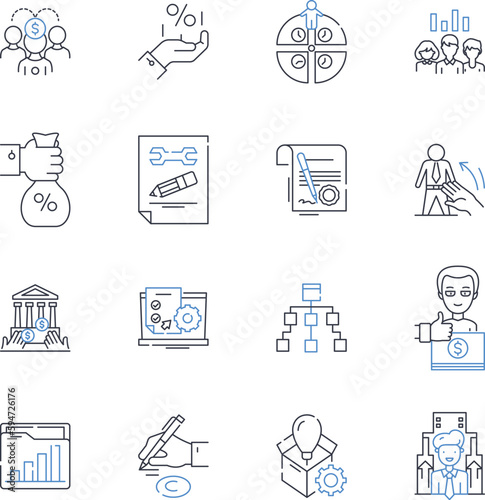 Club union line icons collection. Community, Gathering, Unity, Support, Meetups, Collaboration, Nerking vector and linear illustration. Friendship,Inclusion,Culture outline signs set