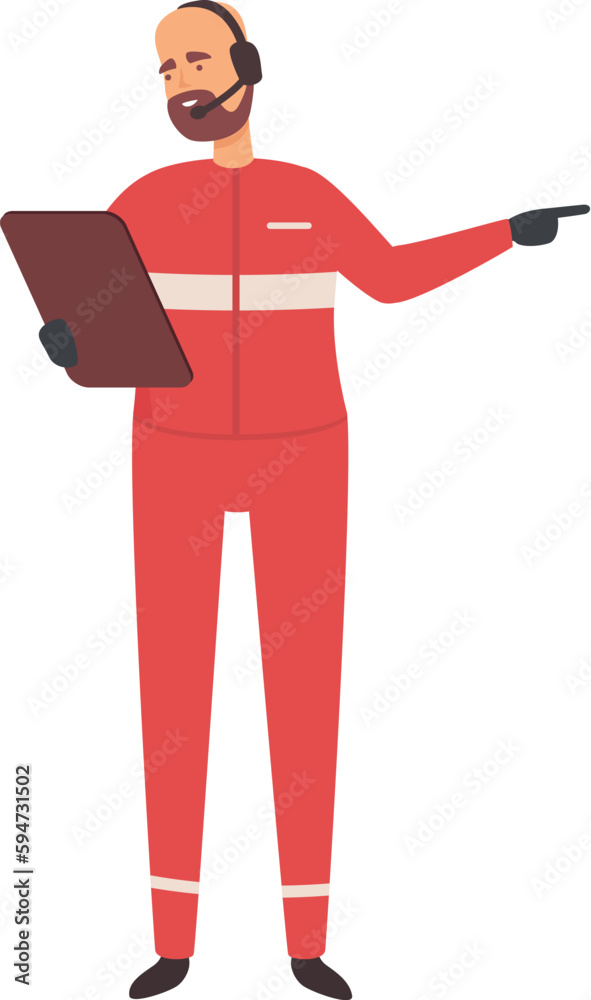 Racing team call racer icon cartoon vector. Race sport. Auto stop Racing team call racer icon cartoon vector. Race sport. Auto stop