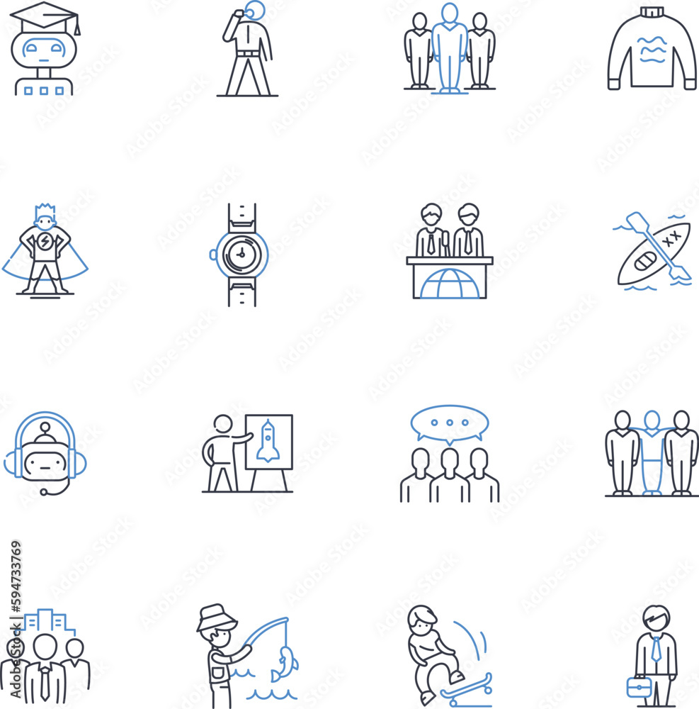 Fototapeta premium Misters line icons collection. Sprays, Foggers, Humidifiers, Atomizers, Aerosols, Vapors, Moisturizers vector and linear illustration. Steamers,Refreshers,Aromatherapy outline signs set