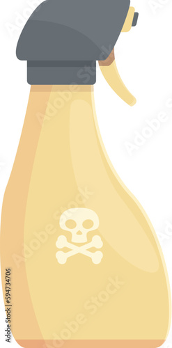 Handle chemical sprayer icon cartoon vector. Pesticide spray. Farm tool