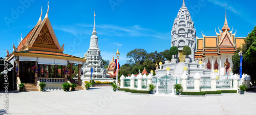 Silver Pagoda in Phnom Penh, Cambodia