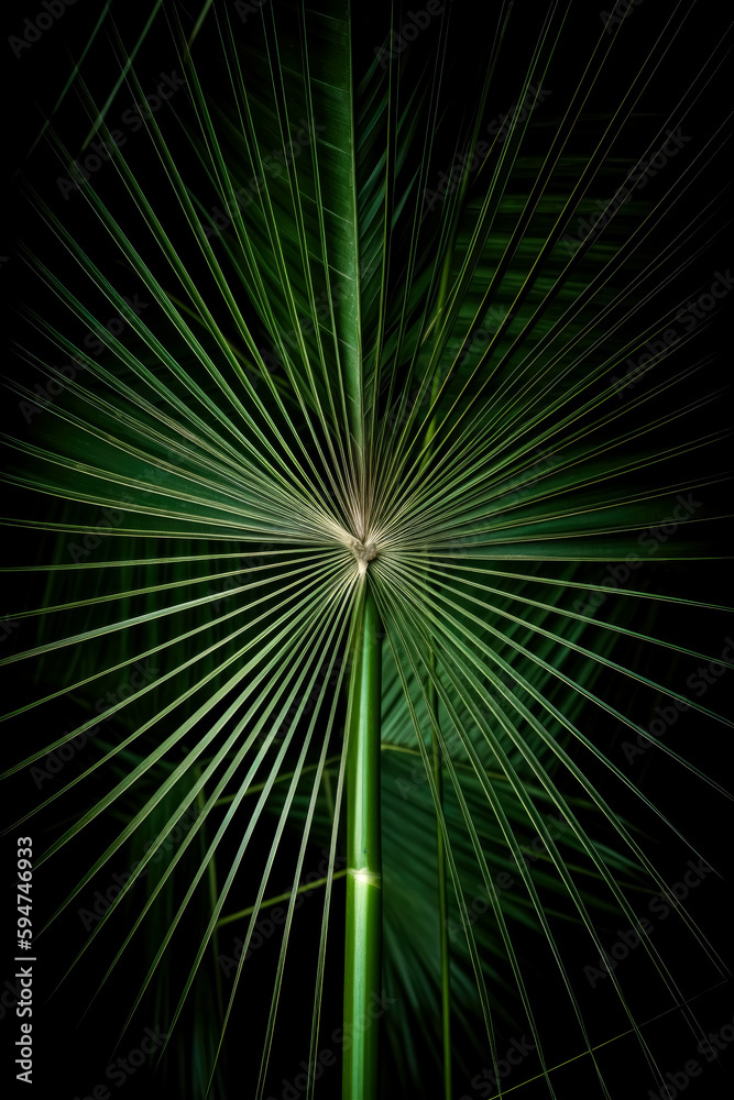 palm leaf texture background, Palm leaves pattern. Generative AI. palm leaf texture background, Palm leaves pattern. Generative AI.