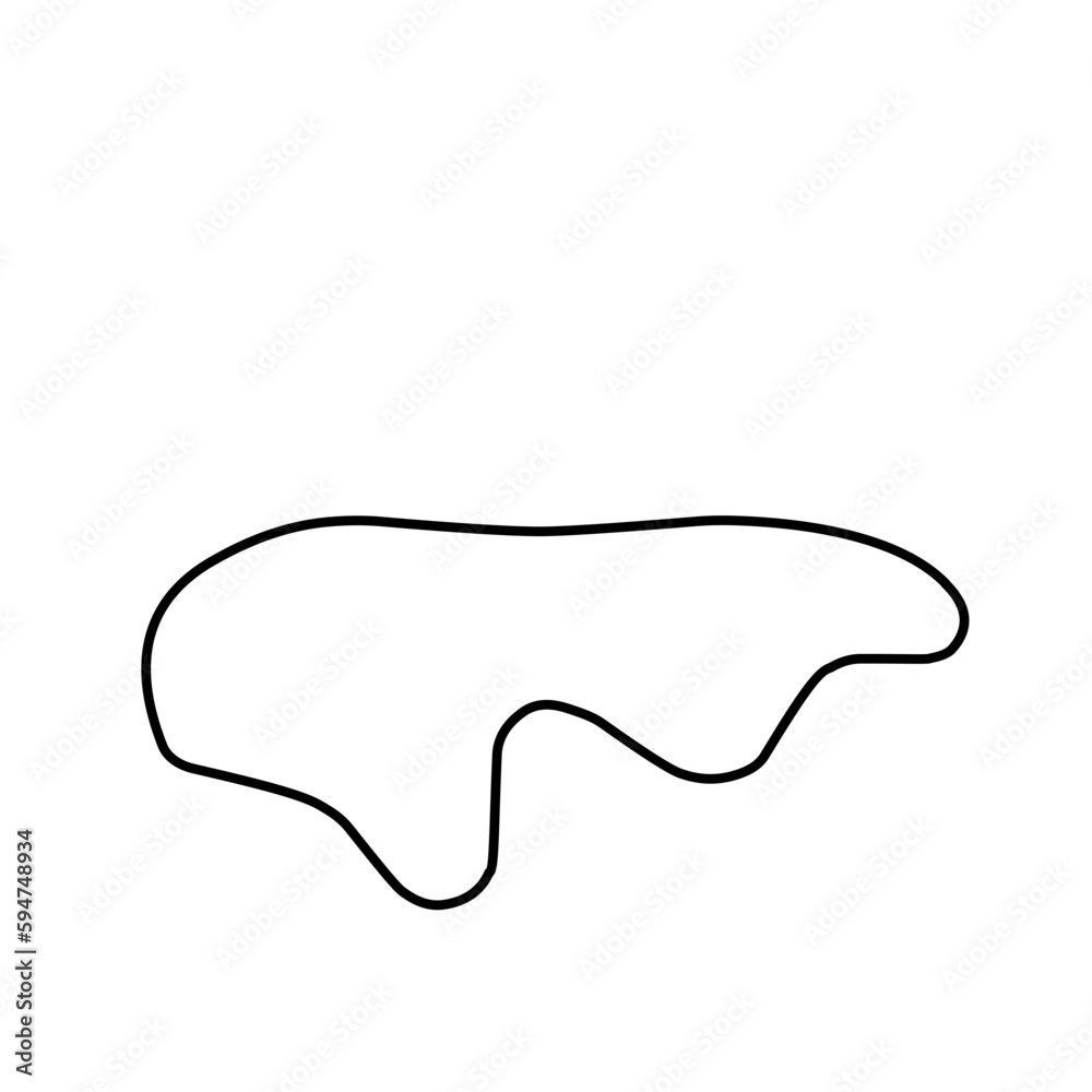 Snow Melt Outline Snow Melt Outline