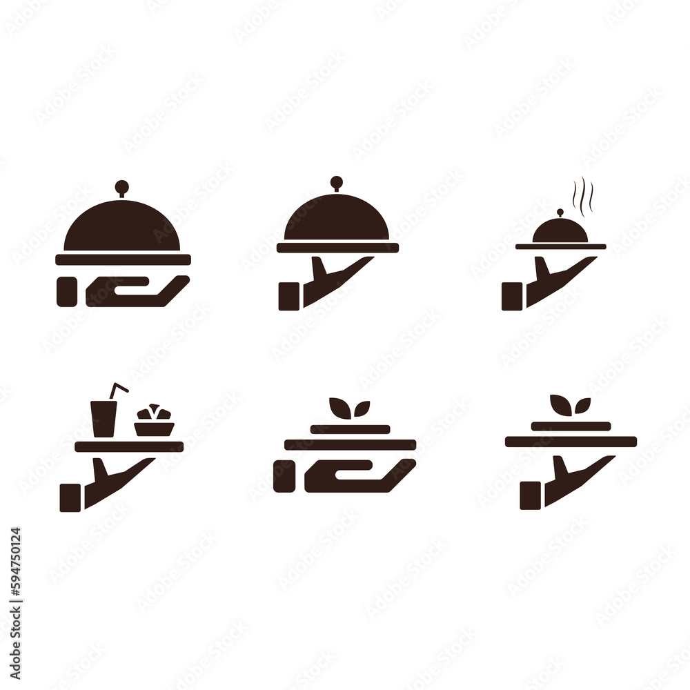 Serve Icon Isolated on White Background Serve Icon Isolated on White Background