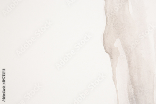 Pastel blue and light purple waves on white isolated background