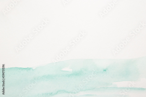 Pastel gray blue stains on white isolated background with free space © Kamran