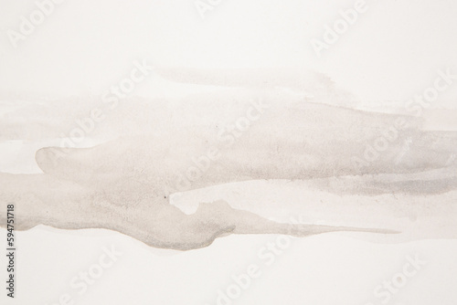 Pastel light purple waves on white isolated background