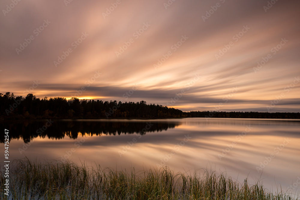 Fototapeta premium Suave Atardecer