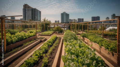 Urban farming and sustainable agriculture © Marton