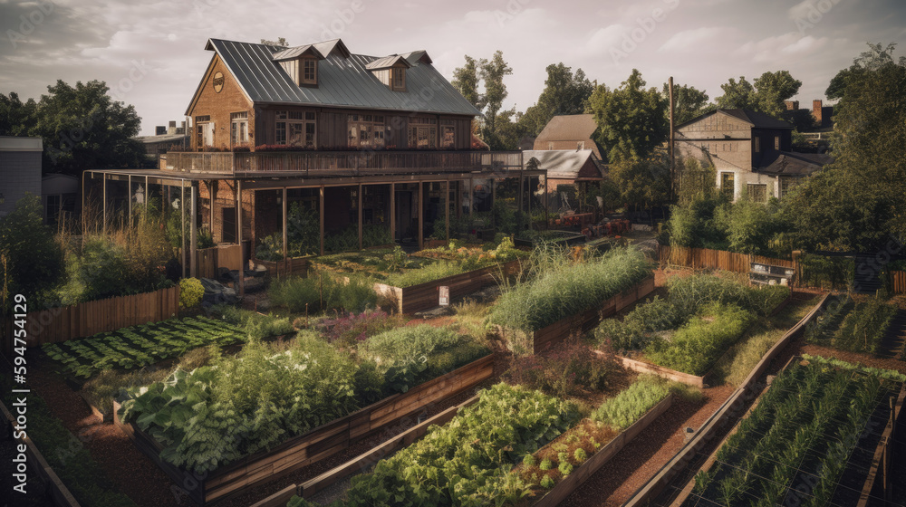 Urban farming and sustainable agriculture