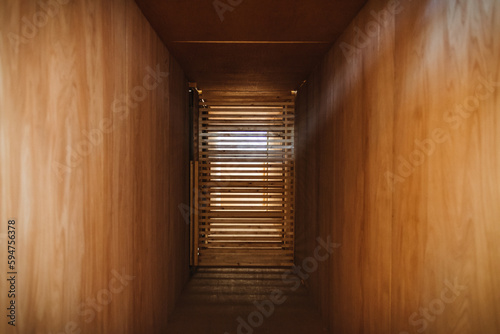 Corridoio di legno