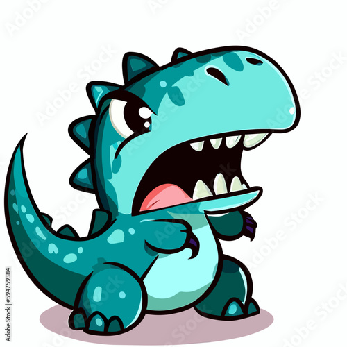 little angry dinosaur © Daniel