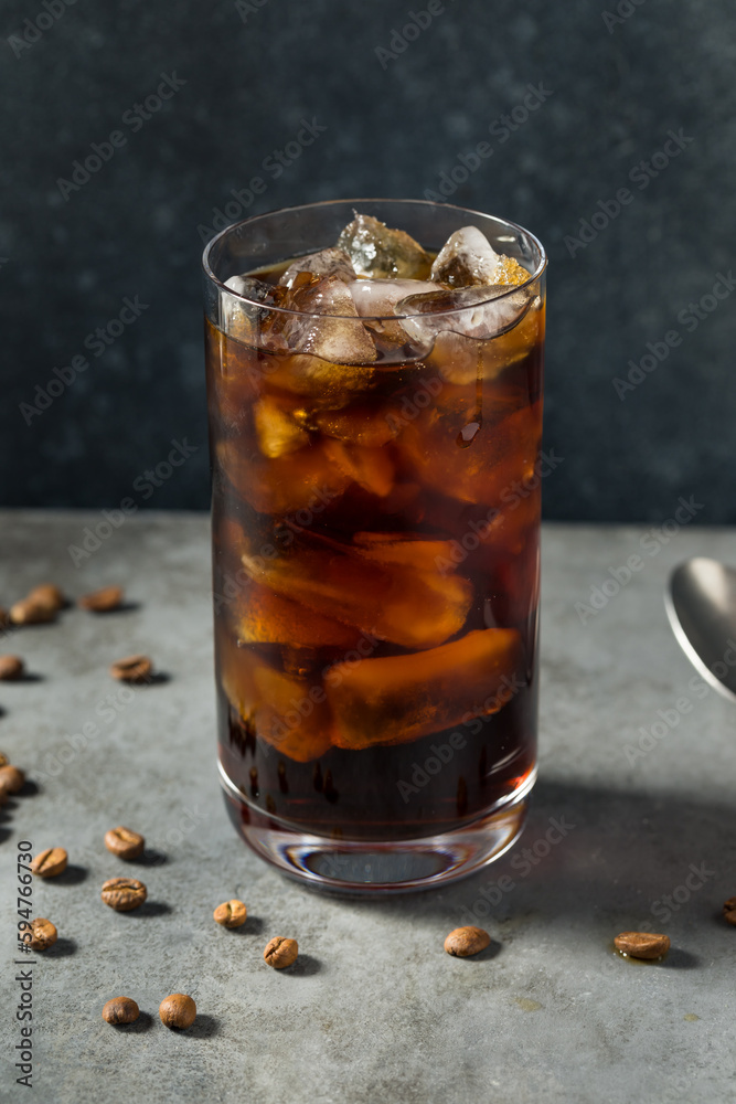 Cold Refreshing Iced Cold Brew Coffee Cold Refreshing Iced Cold Brew Coffee