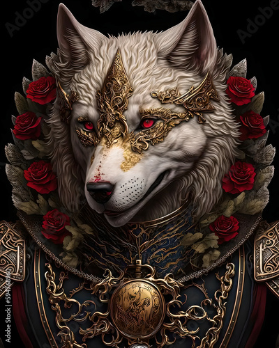 Brutal metal wolf © Alex Brown