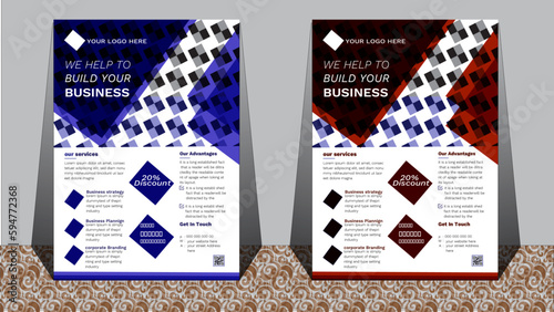Corporate Business flyer template vector design, 
Flyer template layout design. cover,
annual report, poster, flyer
perfect for creative professional business.


