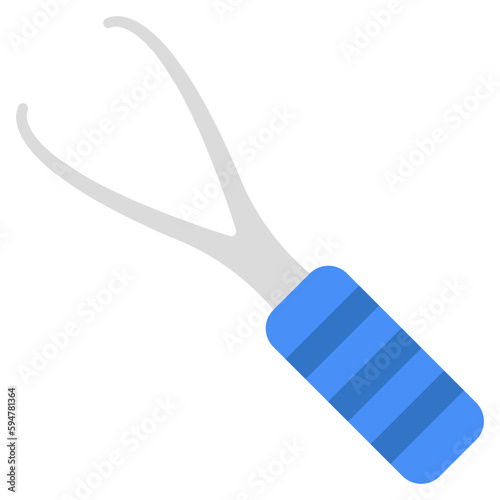 Perfect design icon of surgical tong
