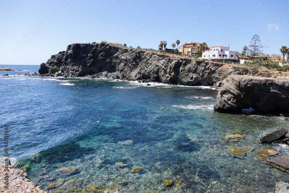 Coves and beaches of Cabo de Palos fishing village