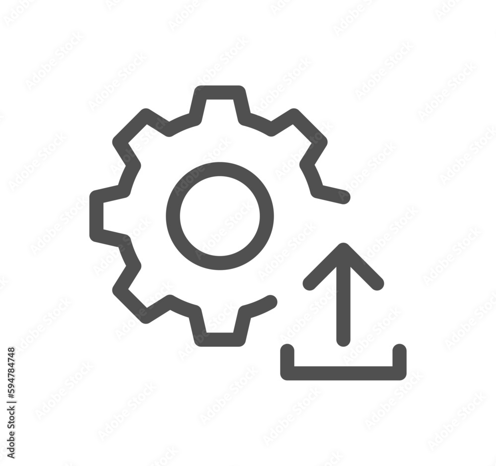 Setup and settings related icon outline and linear vector. Setup and settings related icon outline and linear vector.