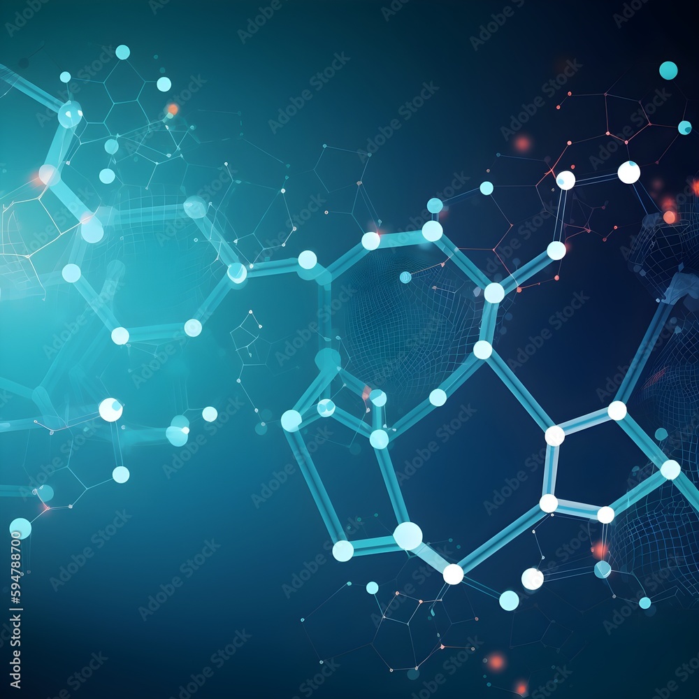 Abstract Background of medical research genetics molecule Abstract Background of medical research genetics molecule