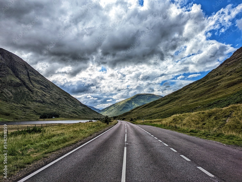 road in the mountains road in the mountains