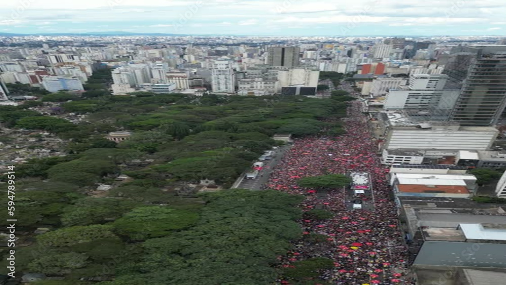 Consolação Rua Avenida Centro São Paulo Carnaval Paulista Bloco Bloquinho Trio Elétrico Folia Folião Festa Festas Cemitério Prédios Paisagem Céu Fevereiro Festas Árvores Urbano Urbanismo Pessoas Drone