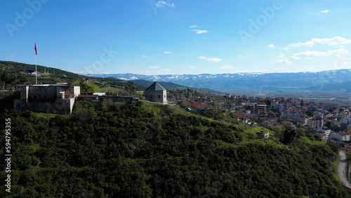historical building and urban view