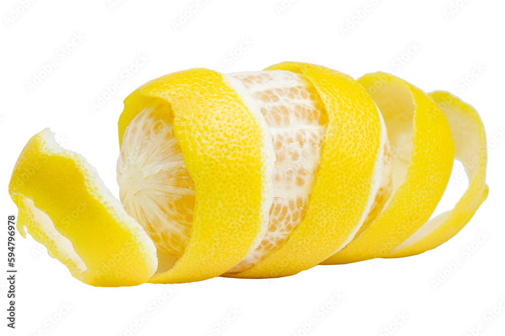 Lemon isolated on white background, full depth of field Lemon isolated on white background, full depth of field